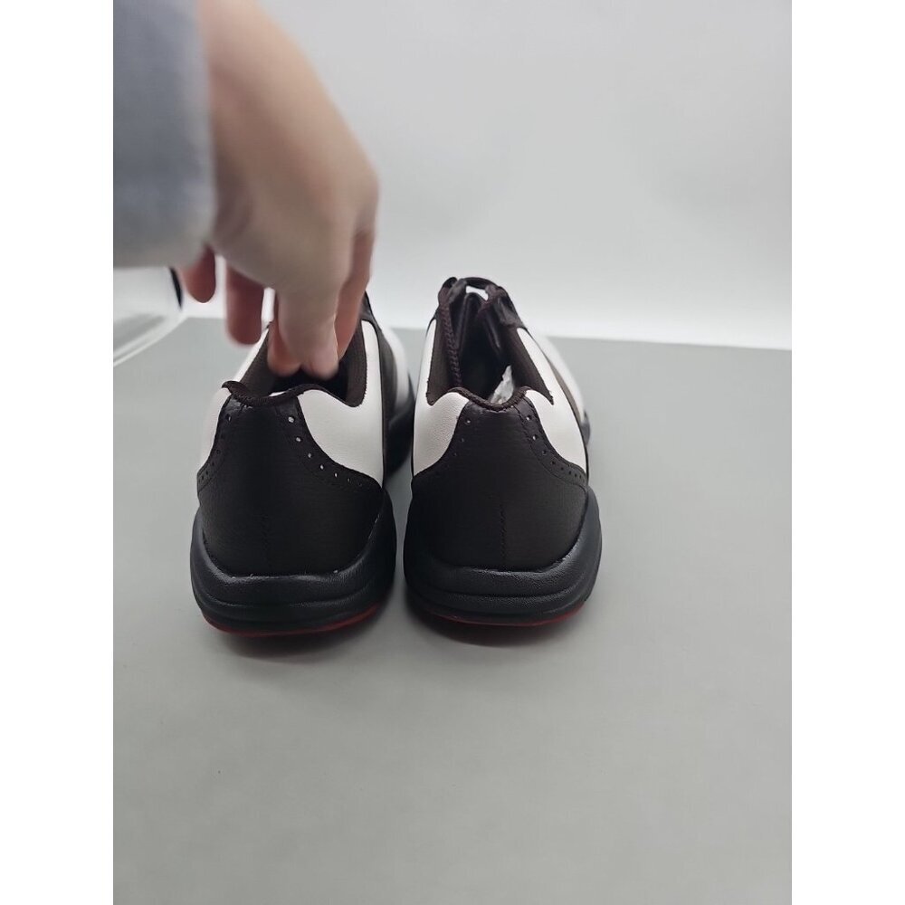 FOOTJOY GreenJoy Golf Shoes Men’s 9.5 W Soft Spike Shoes 45402 New - Picture 3 of 6